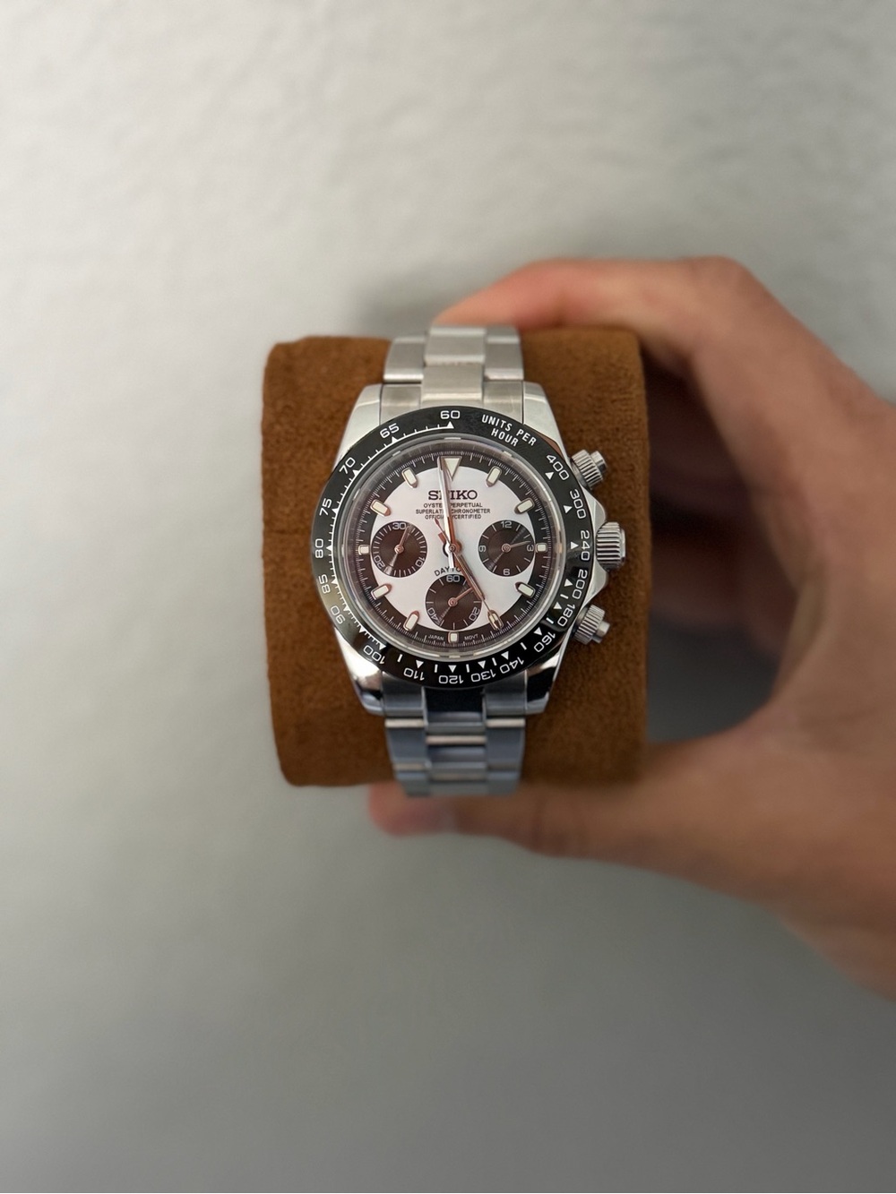 Seiko Mod: Reverse Ghost Daytona - Picture 9 of 11